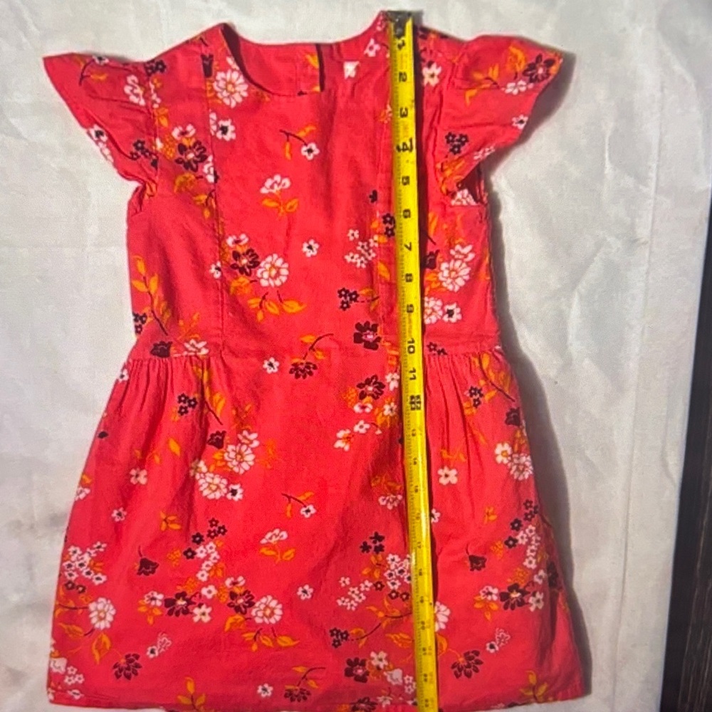 Baby GAP Floral Pink Dress 5 RetroNature Princesscore Cottagecore Boho Fairycore - Picture 5 of 7
